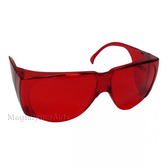 NoIR N90 UV Shield Sunglasses - 45% Medium Red - Click Image to Close