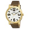 Fashion Low Vision Watch with Large Numbers - Brown Leather Band Fashion Low Vision Watch with Large Numbers - Brown Leather Band