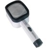 2.8X COIL Raylite Illuminated Magnifier - 4 x 3 Inch Lens Hand Held,Stand Magnifier