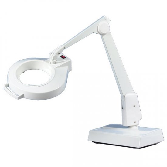 Dazor 1.75X / 3 Diopter LED Circline Desk Base Magnifier (28")