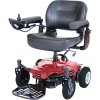 Cobalt X23 Power Wheelchair - Red 18 Inch Folding Seat
