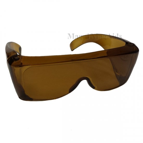 NoIR U711 UV Shield Sunglasses - 10% Medium Amber - Click Image to Close