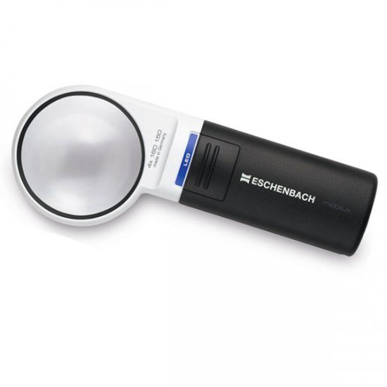 Eschenbach 3X Mobilux LED Lighted Pocket Magnifier