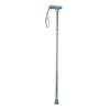 Folding Canes with Glow Gel Grip Handle - Light Blue