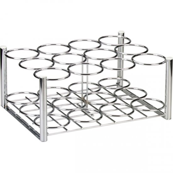 Steel Oxygen Cylinder Rack - Use with 12 M6 Cylinders - Click Image to Close