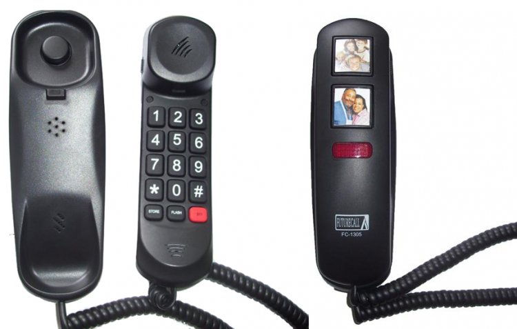 Picture Trim Line Corded Phone - 40dB - Click Image to Close