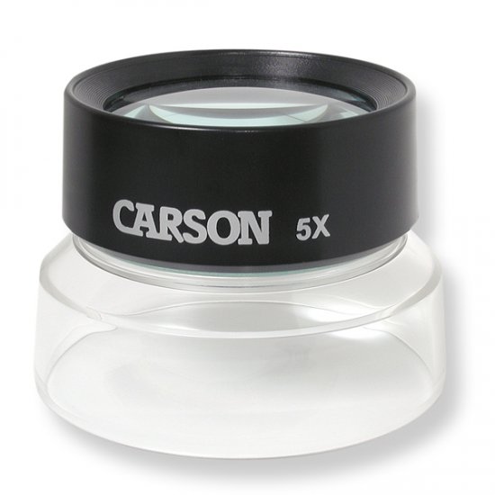 5X Carson Loupe Magnifier - Click Image to Close