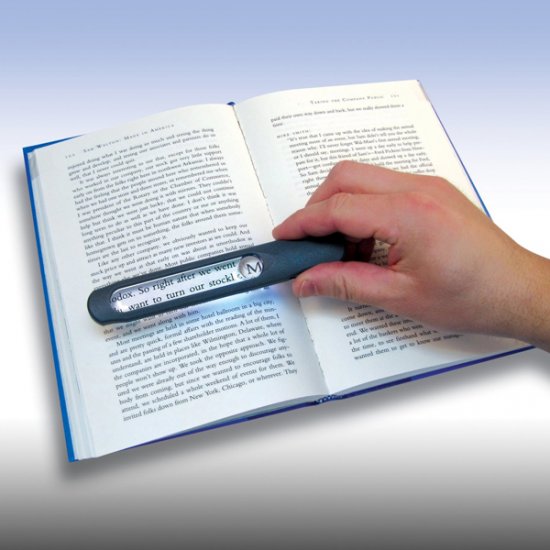 MagniShine LED Lighted Hands-Free Magnifier- 2x