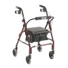 Mimi Lite Rollator Walker - Flame Red