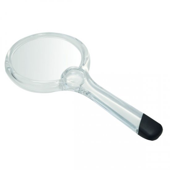 Economy Biconvex Hand-held Magnifier 2.5x