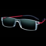 +1 Diopter Eschenbach Mini Frame 2 Progressive Reader - Red