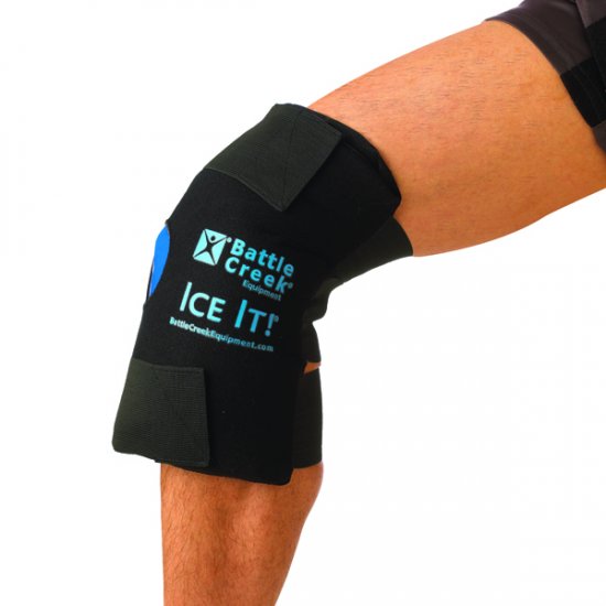 Ice It! Ice Pack Cold Therapy - Knee Wrap: 12” x 13”