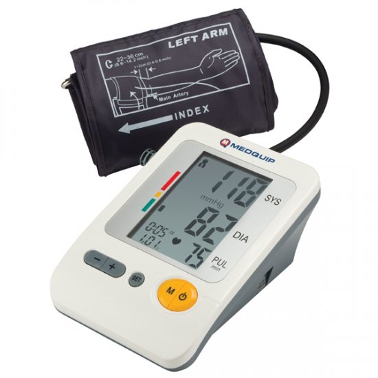 Deluxe Automatic Blood Pressure Monitor, Upper Arm Model - Click Image to Close