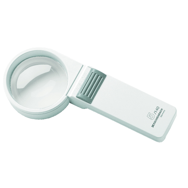5X Eschenbach Lighted Hand Magnifier - 60 mm Lens Size - Click Image to Close