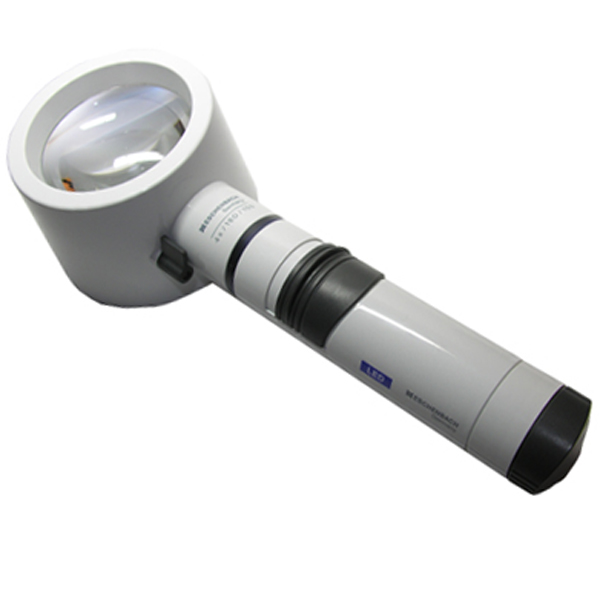 4X Eschenbach LED Illuminated Hand Held,Stand Magnifier - 2.7 Inch Lens - Click Image to Close