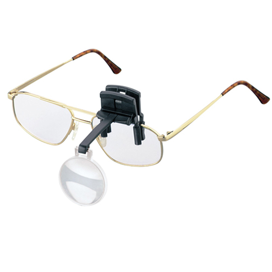Eschenbach Clip On Spectacle Magnifier 7X Powered - Click Image to Close