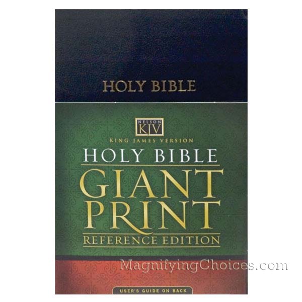 Giant Print Reference Bible - Click Image to Close
