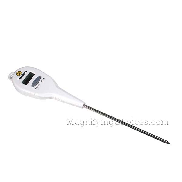 Talking Digital Cooking Thermometer - Click Image to Close