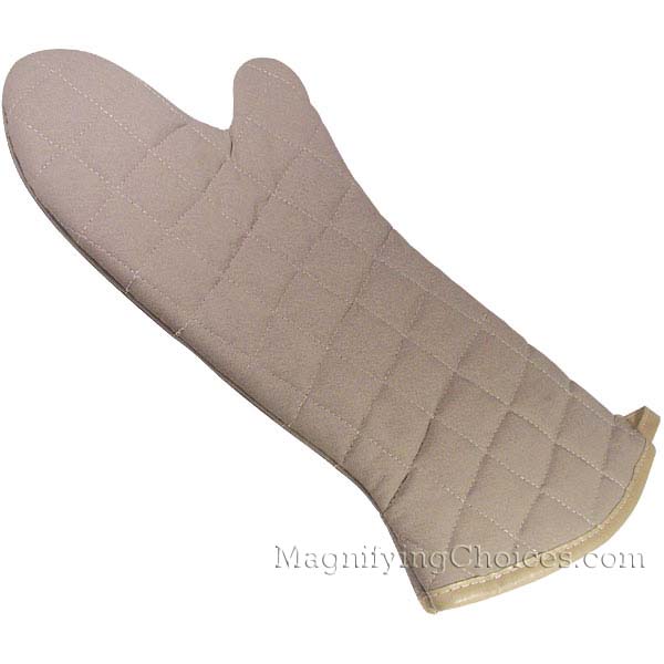 Flame Retardant Oven Mitt, 17 inches - Click Image to Close