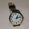 Unisex Low Vision Watch Gold Tone